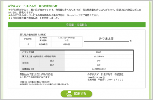 太陽光売電量