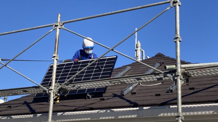 エプコの株主優待制度「太陽光発電システムの無償設置」記念すべき1棟目の設置が完了！